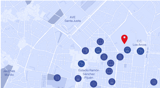Torremagna Cruzcampo location